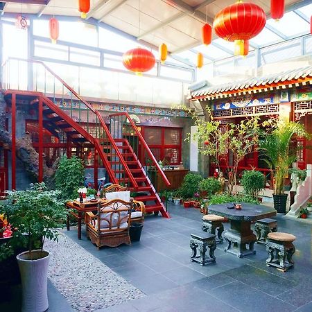 Templeside Deluxe Hutong Hotel Peking  Buitenkant foto