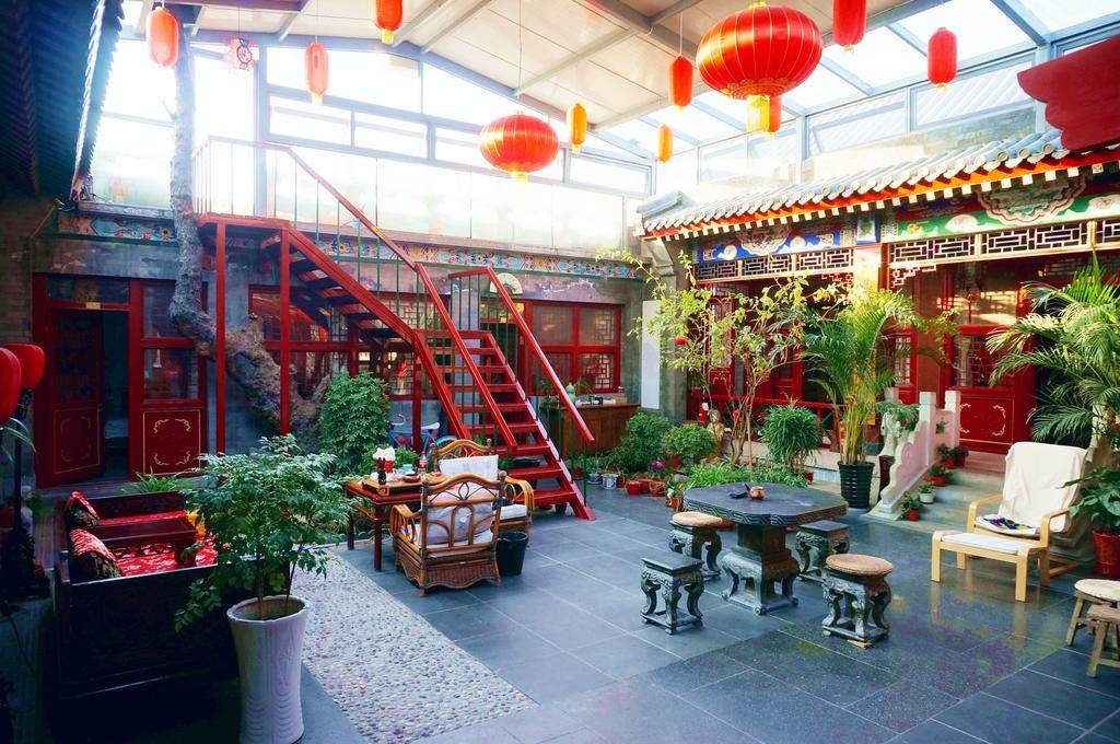 Templeside Deluxe Hutong Hotel Peking  Buitenkant foto
