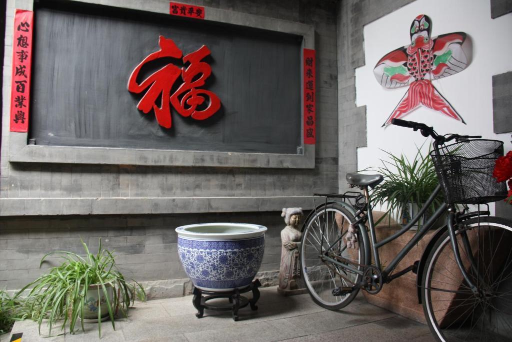 Templeside Deluxe Hutong Hotel Peking  Buitenkant foto