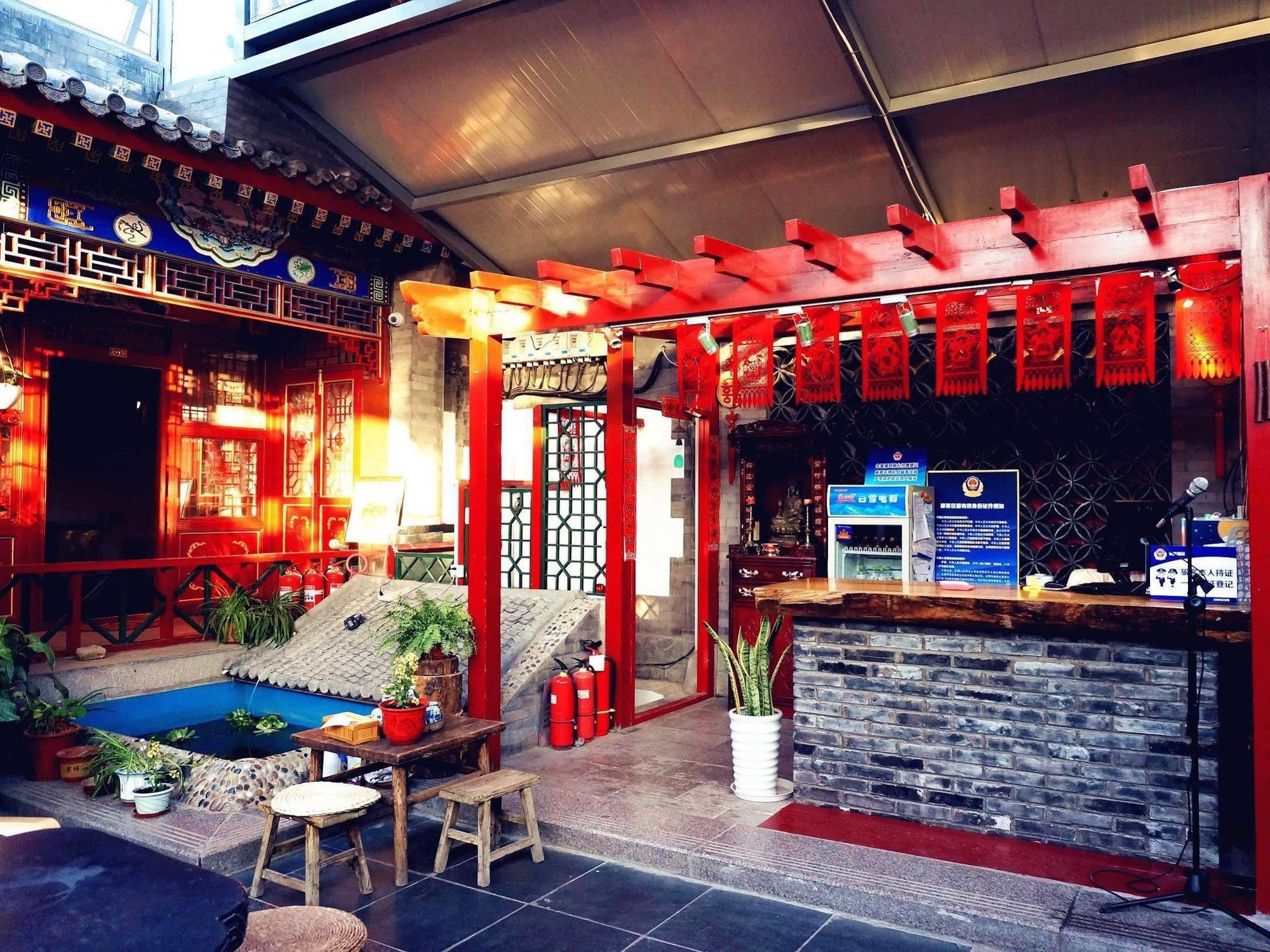 Templeside Deluxe Hutong Hotel Peking  Buitenkant foto