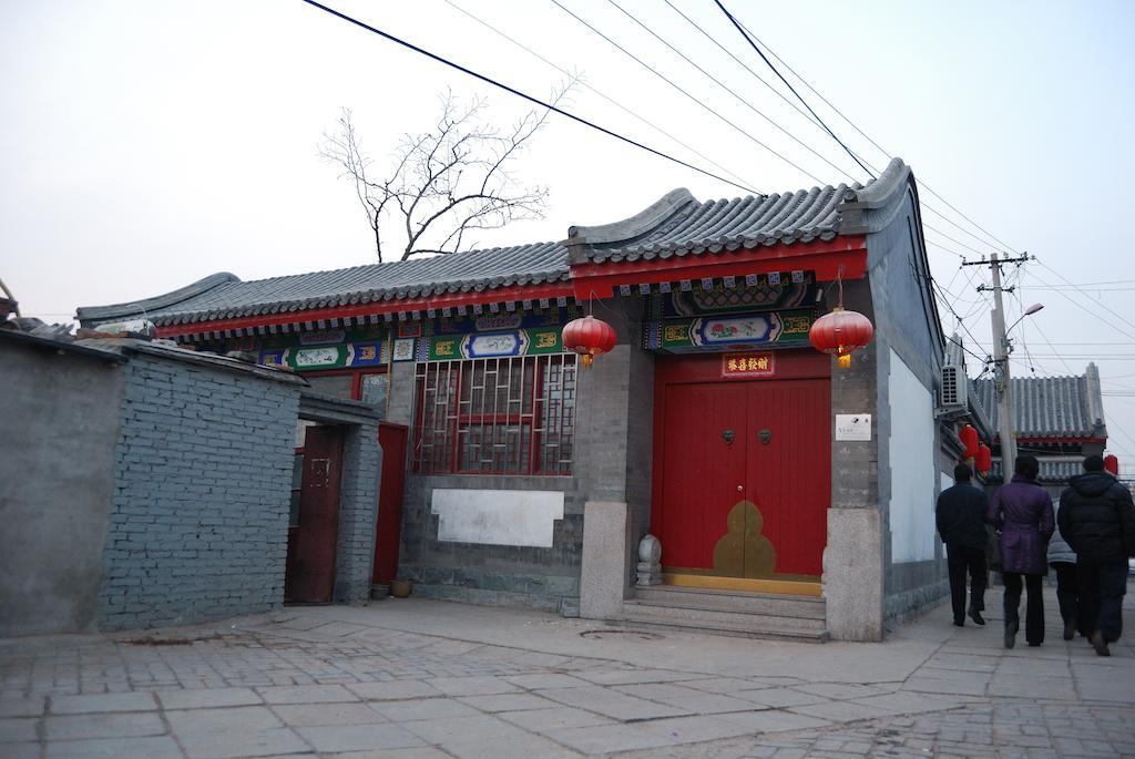 Templeside Deluxe Hutong Hotel Peking  Buitenkant foto